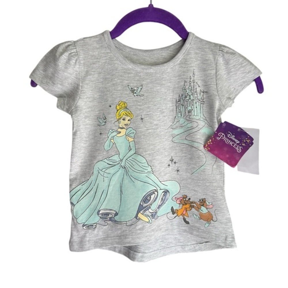 Disney Princess Cinderella Toddler Girl T-Shirt Size 3T